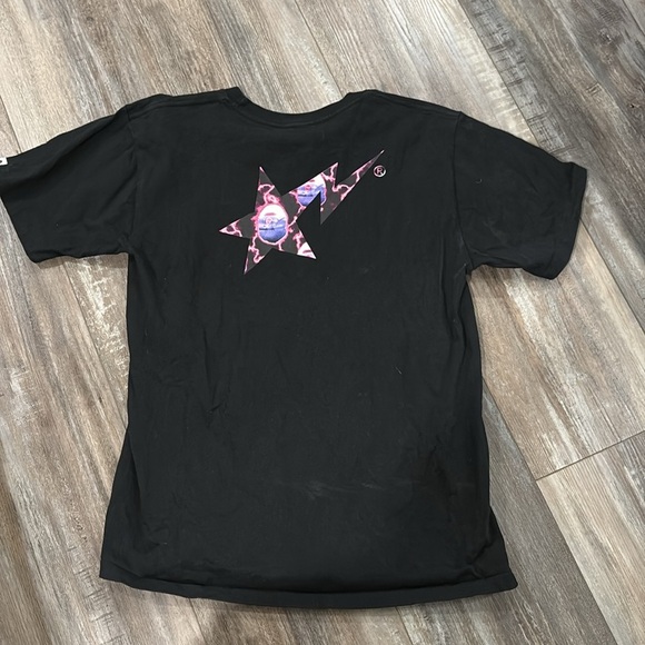 A Bathing Ape BAPE STA Color T-shirt Double Sided Large - Picture 3 of 5